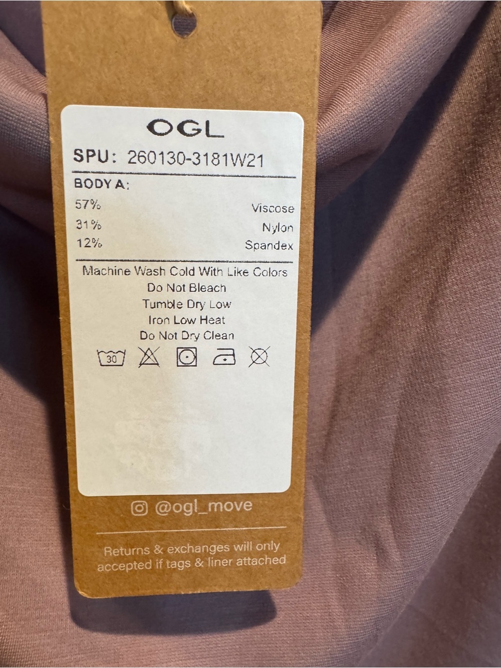 OGL COWL NECK TANK SIDE TUCK NWT - Picture 4 of 5